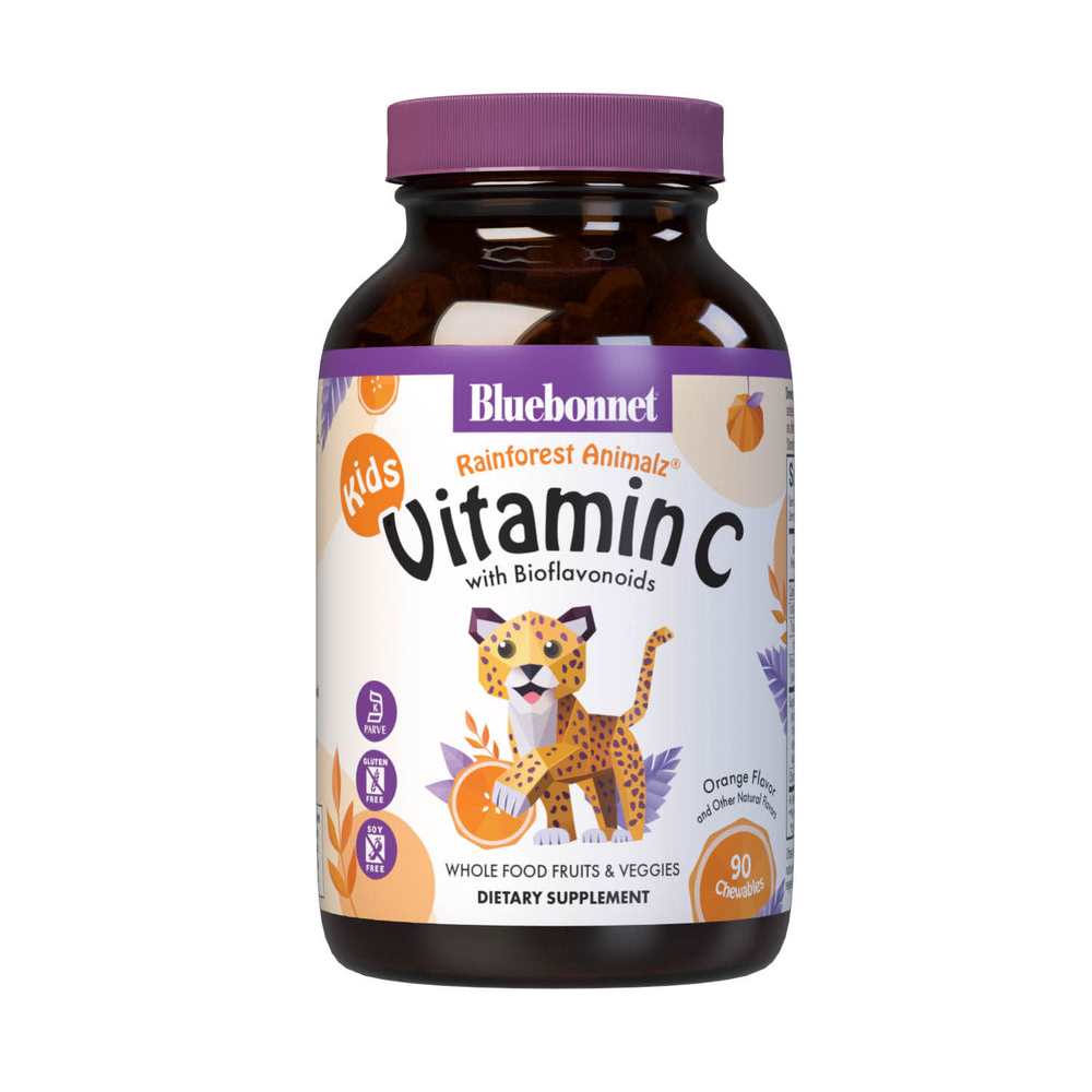 Bluebonnet Nutrition Rainforest Animalz Vitamin C 90 Tabs
