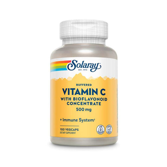 Solaray Vitamin C with Bioflavonoid Complex 500mg 100 Caps