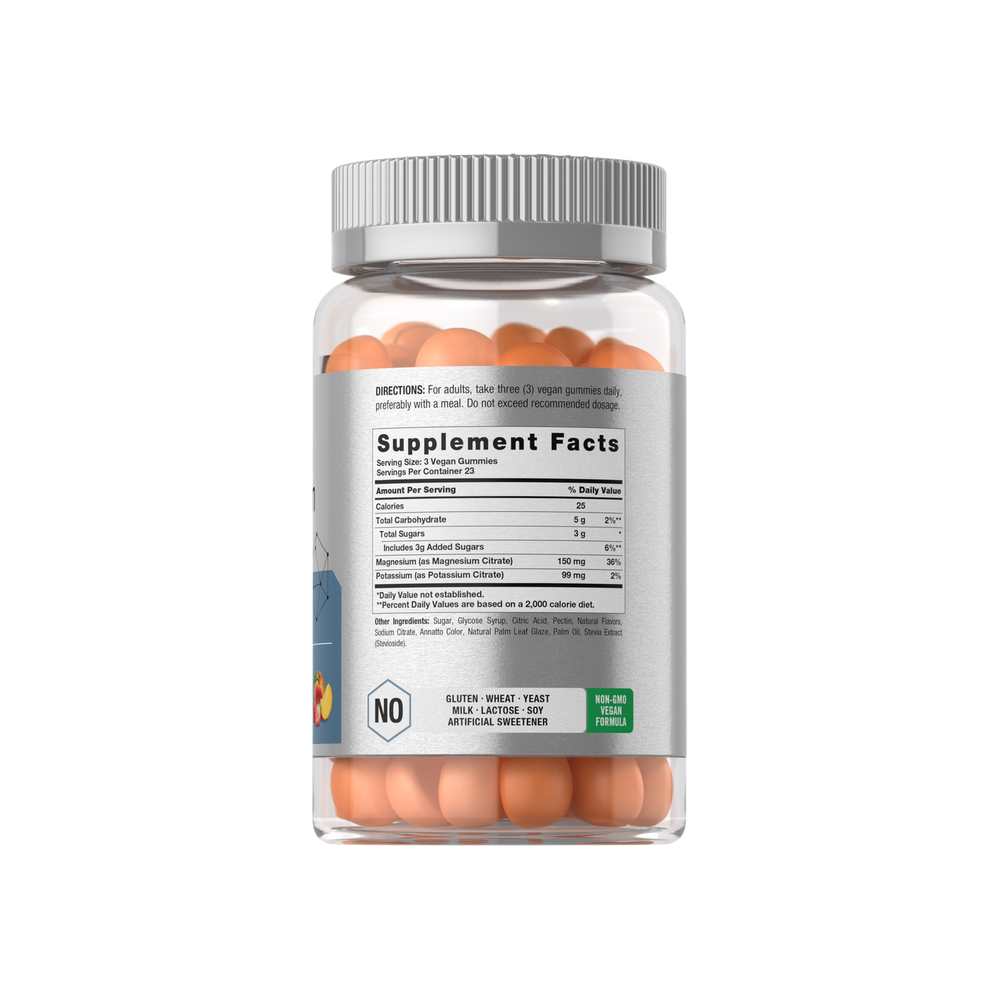Horbäach Potassium Magnesium | 70 Gummies