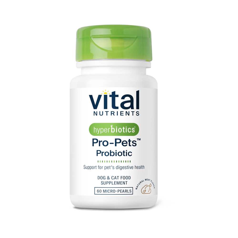 Vital Nutrients Hyperbiotics Pro-Pets™ Probiotic 60 Micro-Pearls