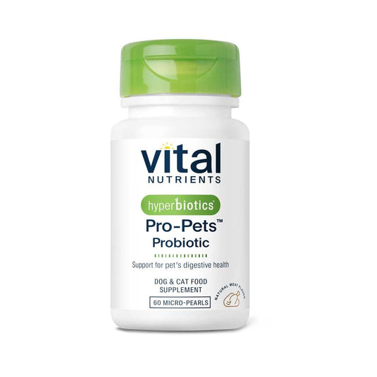 Vital Nutrients Hyperbiotics Pro-Pets™ Probiotic 60 Micro-Pearls