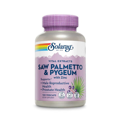 Solaray Saw Palmetto & Pygeum 120 Caps