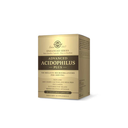 Solgar Advanced Acidophilus Plus 60 Vegetable Capsules