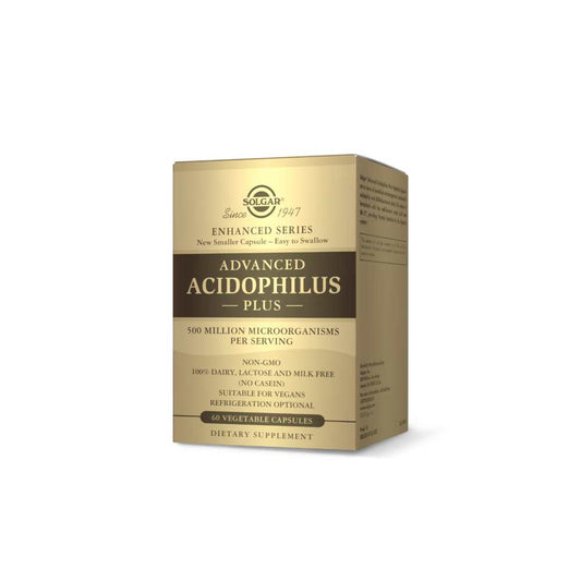 Solgar Advanced Acidophilus Plus 60 Vegetable Capsules
