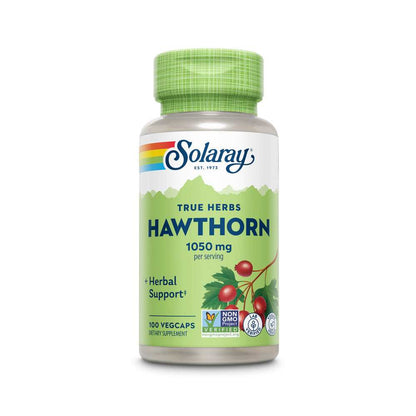 Solaray Hawthorn Berry 1050mg 100 Caps