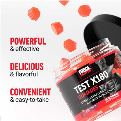 Force Factor Test X180 – 60 Gummies