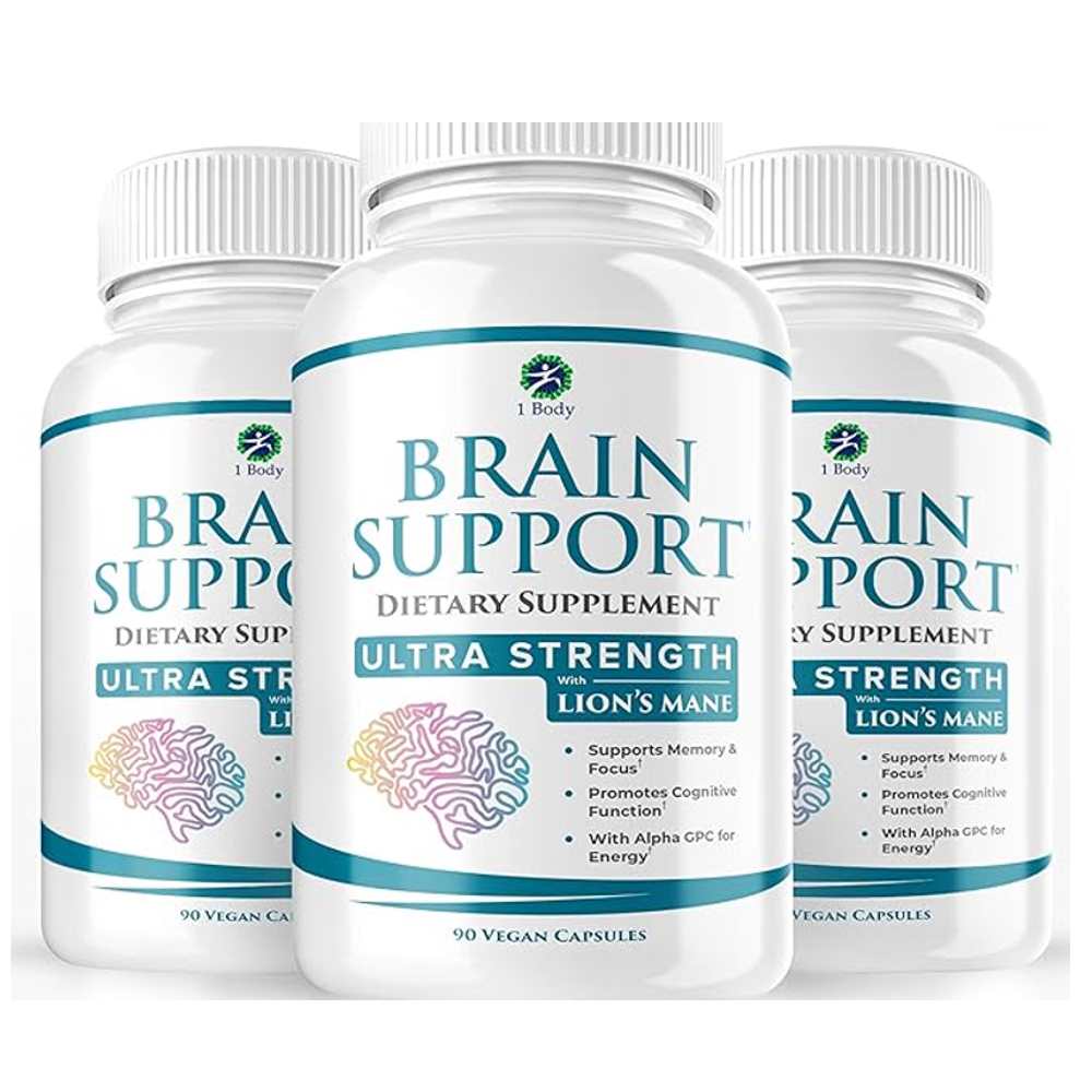 1 Body Brain Support 90 Caps
