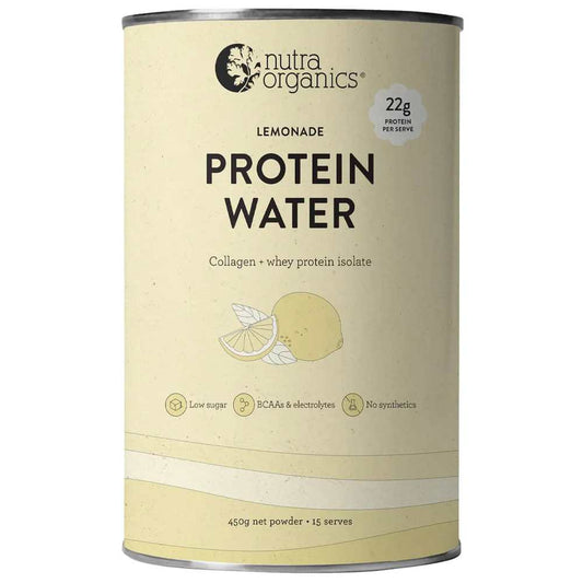 Nutra Organics Protein Water - Lemonade 450g