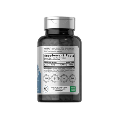 Horbäach Biotin 10000mcg | 180 Tablets