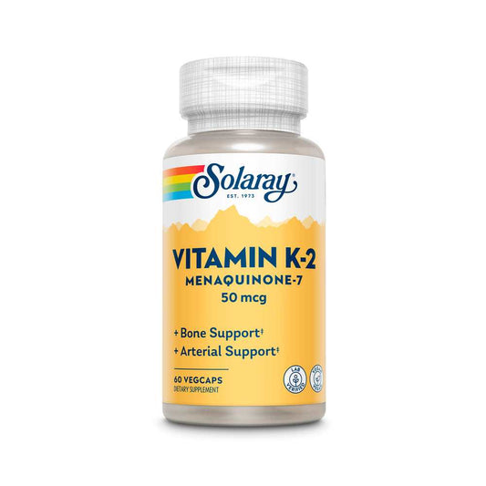Solaray Vitamin K-2, Mk-7 50mcg 60 Caps