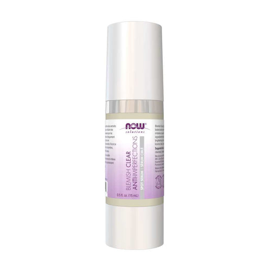 Now Foods Blemish Clear Spot Serum – Tea Tree & Willow Bark Clarifying Formula – Targeted Acne Treatment – 15 M L