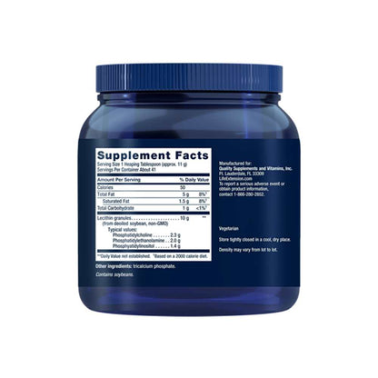 Life Extension Lecithin 97% Phosphatides De-Oiled – 454g