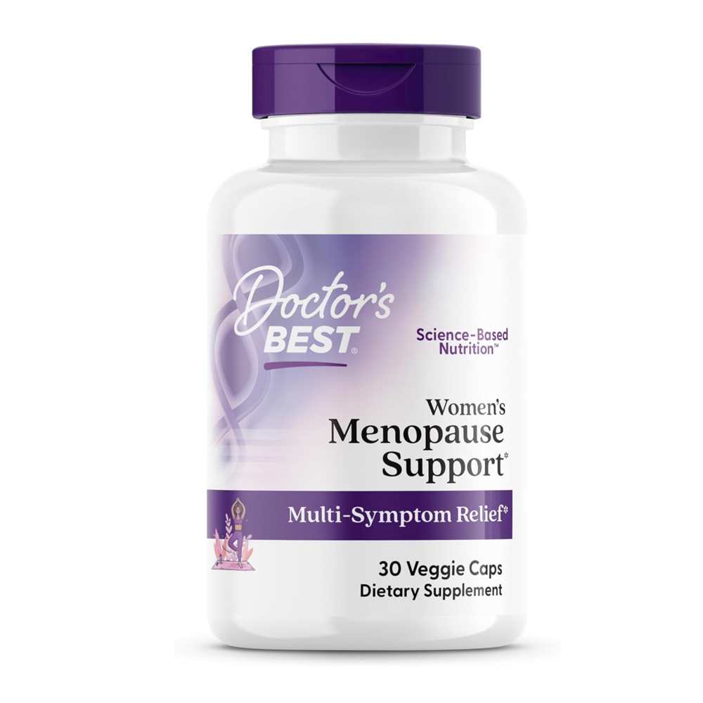 Doctor's Best Women's Menopause Support Veggie Caps 30 Count