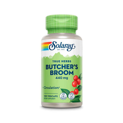 Solaray Butcher's Broom Root 440mg 100 Caps