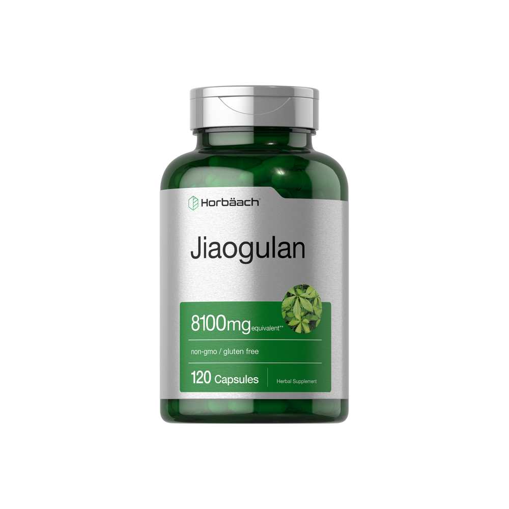 Horbäach Jiaogulan 8100mg | 120 Capsules