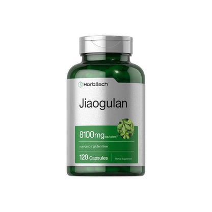 Horbäach Jiaogulan 8100mg | 120 Capsules