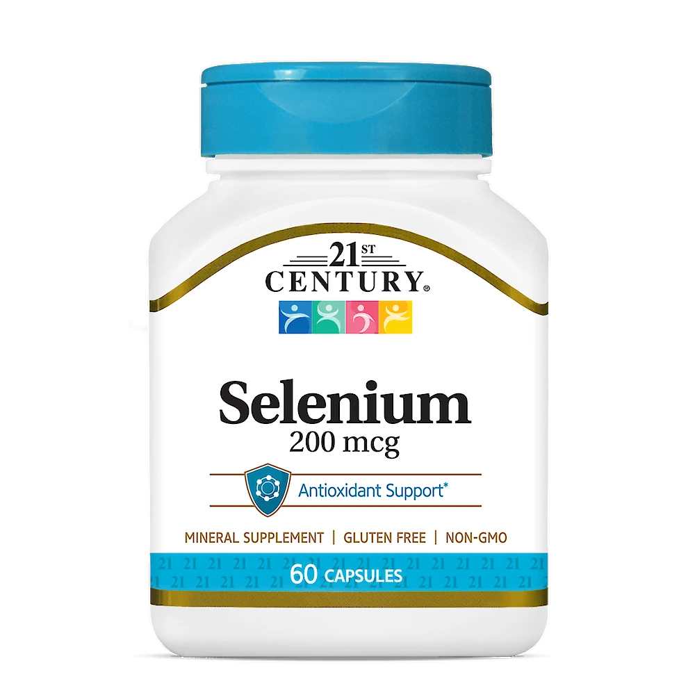 21st Century Selenium 200 Mcg 60 Caps