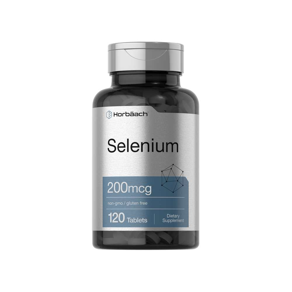 Horbäach Selenium 200mcg | 120 Tablets