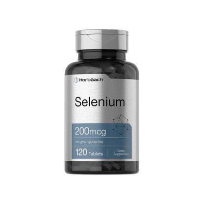 Horbäach Selenium 200mcg | 120 Tablets