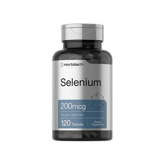Horbäach Selenium 200mcg | 120 Tablets
