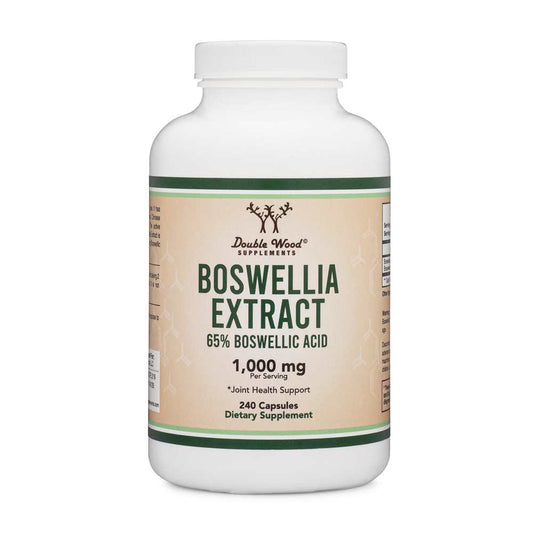 Double Wood Boswellia Extract – 1,000mg – 240 Capsules