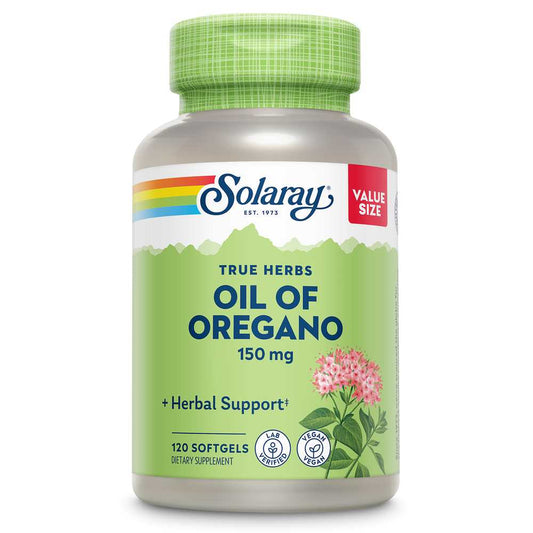 Solaray Oil of Oregano 150mg 120 Softgels