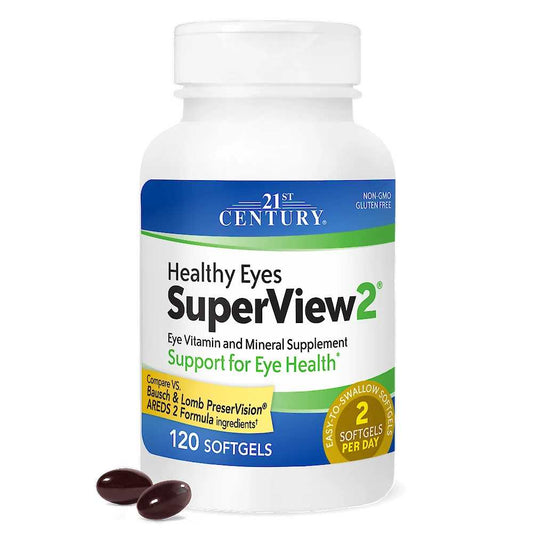 21st Century Healthy Eyes Super View2® 120 Softgels