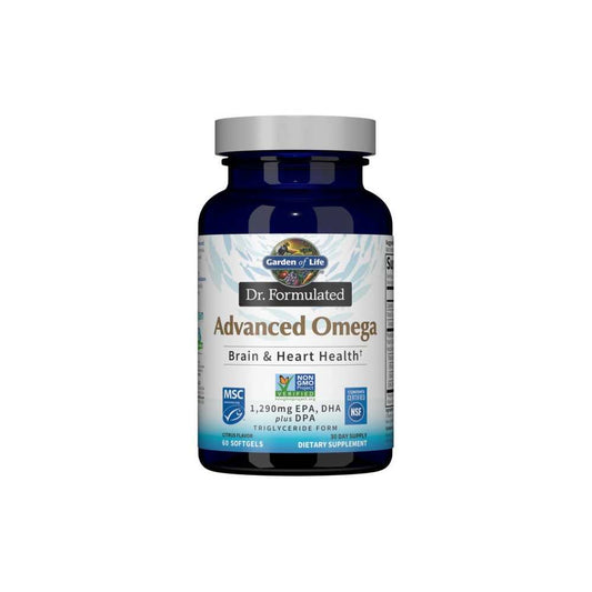 Garden of Life Dr. Formulated Advanced Omega 60 Softgels