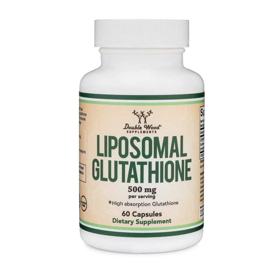Double Wood Liposomal Glutathione – 500mg – 60 Capsules
