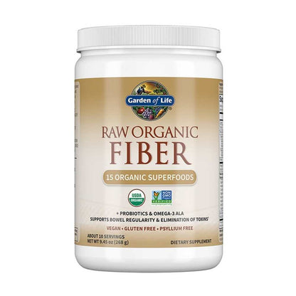 Garden of Life Organic Raw Fiber Powder 268g