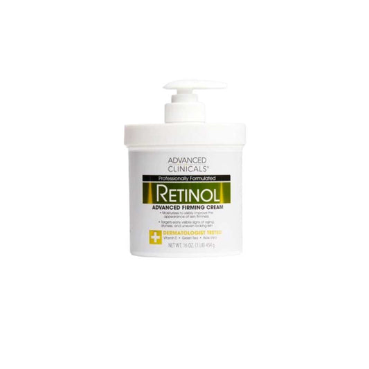 Advanced Clinicals Retinol Body Cream 454g
