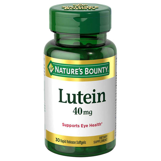 Nature's Bounty Lutein 40 Mg, 30 Softgels
