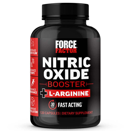 Force Factor  Nitric Oxide Booster – 120 Capsules