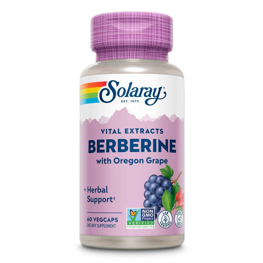 Solaray Berberine Root Extract 250mg 60 Caps