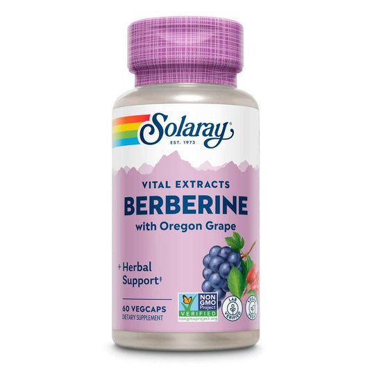 Solaray Berberine Root Extract 250mg 60 Caps