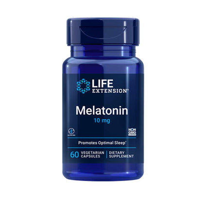 Life Extension Melatonin 10 Mg, 60 Vegetarian Capsules