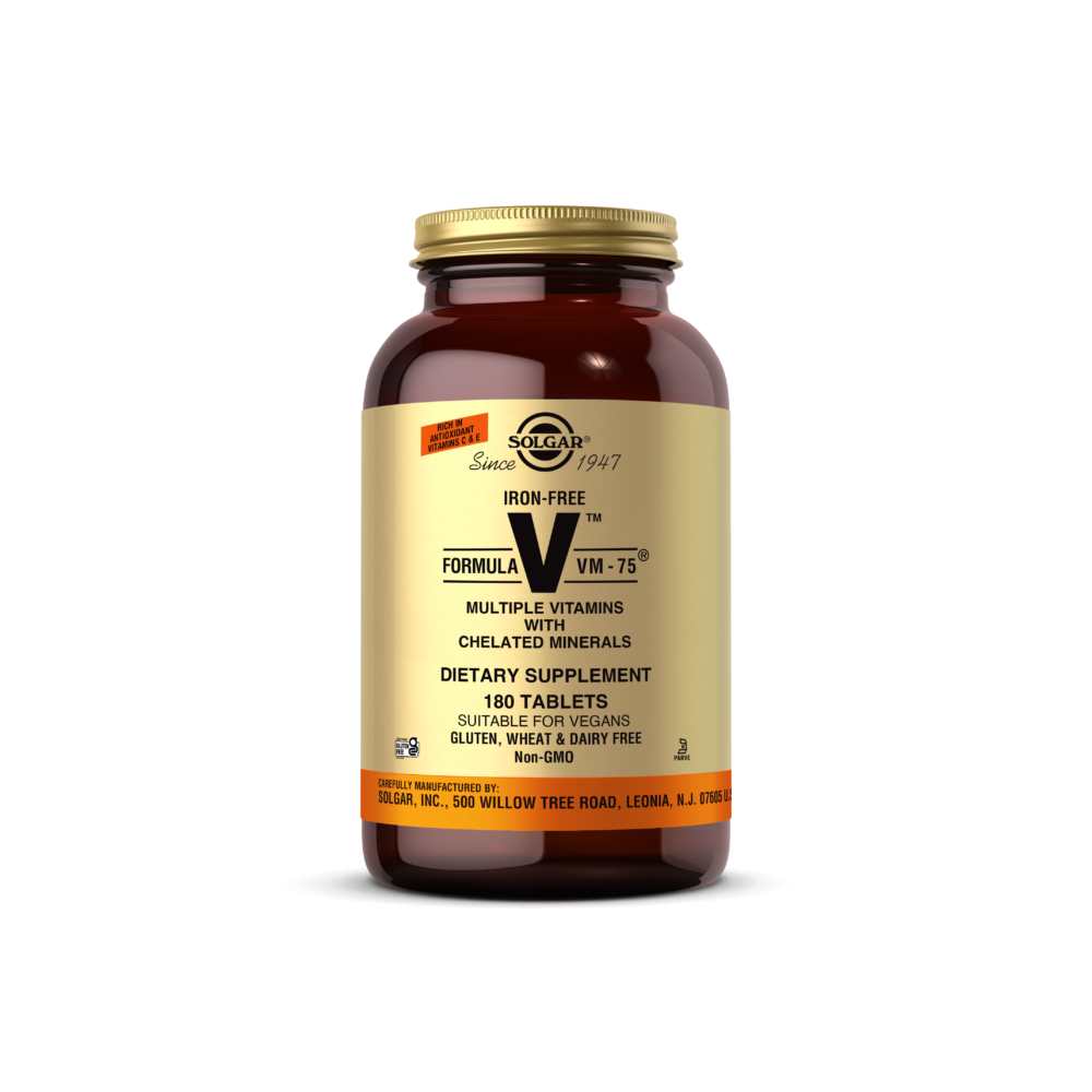 Solgar Iron-Free Formula Vm-75® 90 Tablets