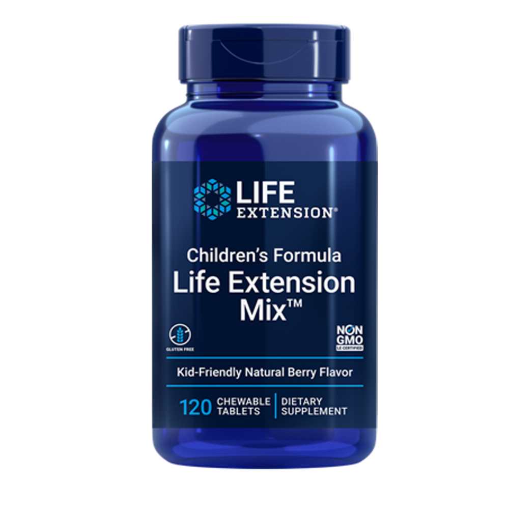 Life Extension Children's Formula Life Extension Mix™ – 120 Chewable Tablets