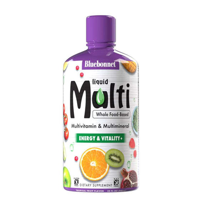 Bluebonnet Nutrition Liquid Multi Formula Tropical Fruit Flavor 496ml