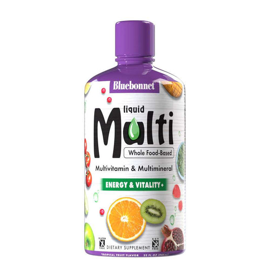Bluebonnet Nutrition Liquid Multi Formula Tropical Fruit Flavor 496ml