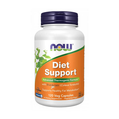 Now Foods Diet Support – Fors Lean® Coleus Forskohlii Thermogenic Fat Burner – 120 Vegan Capsules
