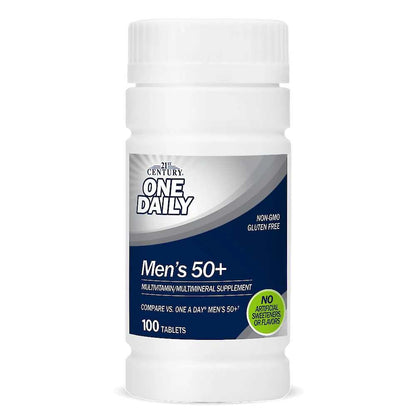 21st Century One Daily Men's 50+ 100 Tabs