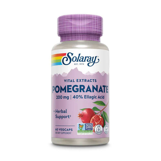 Solaray Pomegranate Fruit Extract 200mg 60 Caps