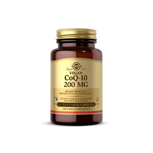 Solgar Vegan Co Q-10 200 Mg 30 Vegetable Capsules