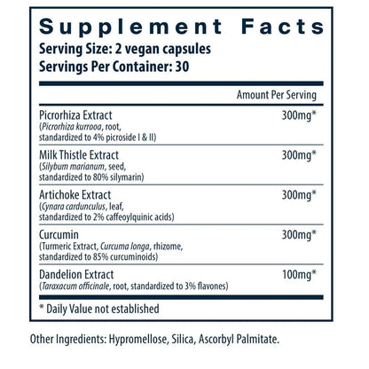 Vital Nutrients Liver Support Ii (with Picrorhiza) 60 Caps