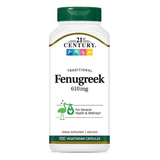 21st Century Fenugreek 610 Mg Traditional 100 Caps