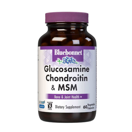 Bluebonnet Nutrition Glucosamine Chondroitin & Msm 60 Caps