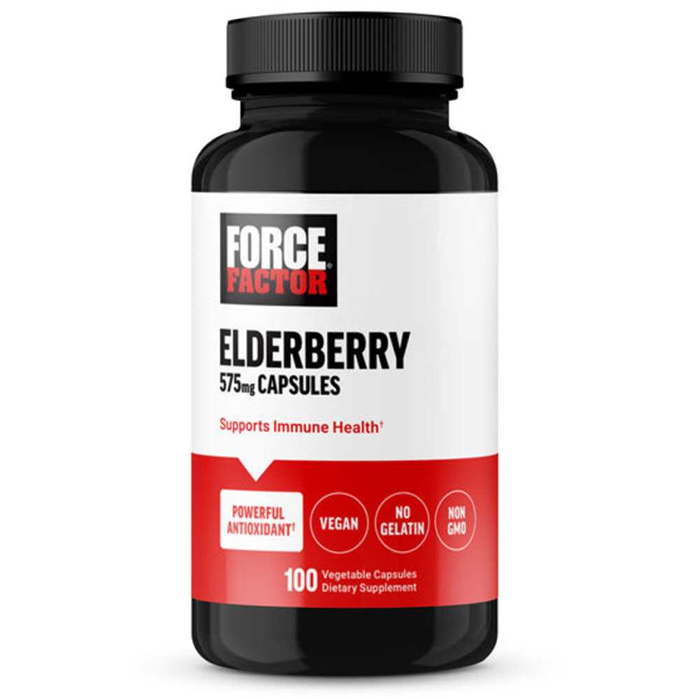 Force Factor Elderberry – 100 Capsules