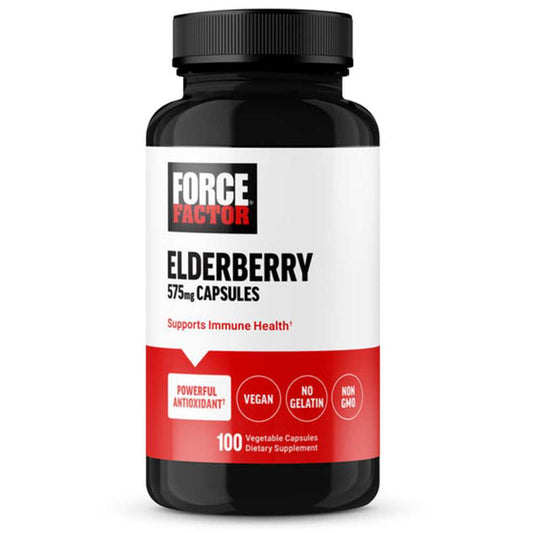 Force Factor Elderberry – 100 Capsules
