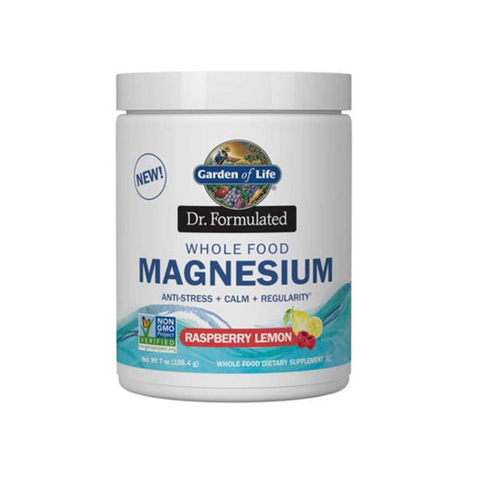 Garden of Life Dr. Formulated Magnesium Powder - Raspberry Lemon 198g